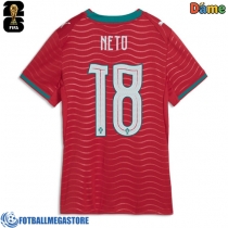 Fotballdrakt Dame Portugal Pedro Neto #18 Hjemmedrakt VM 2026 Kortermet